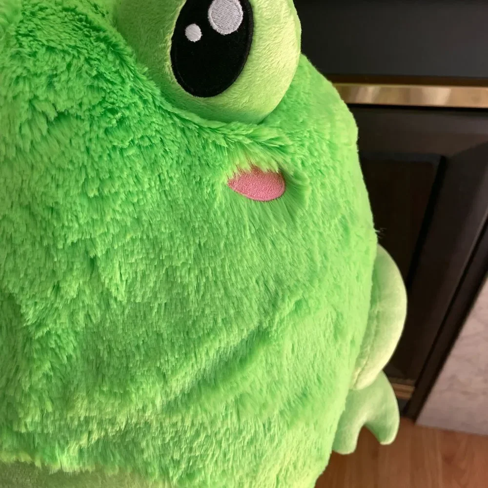 Squishable LARGE Frog 14x16 inch NWOT